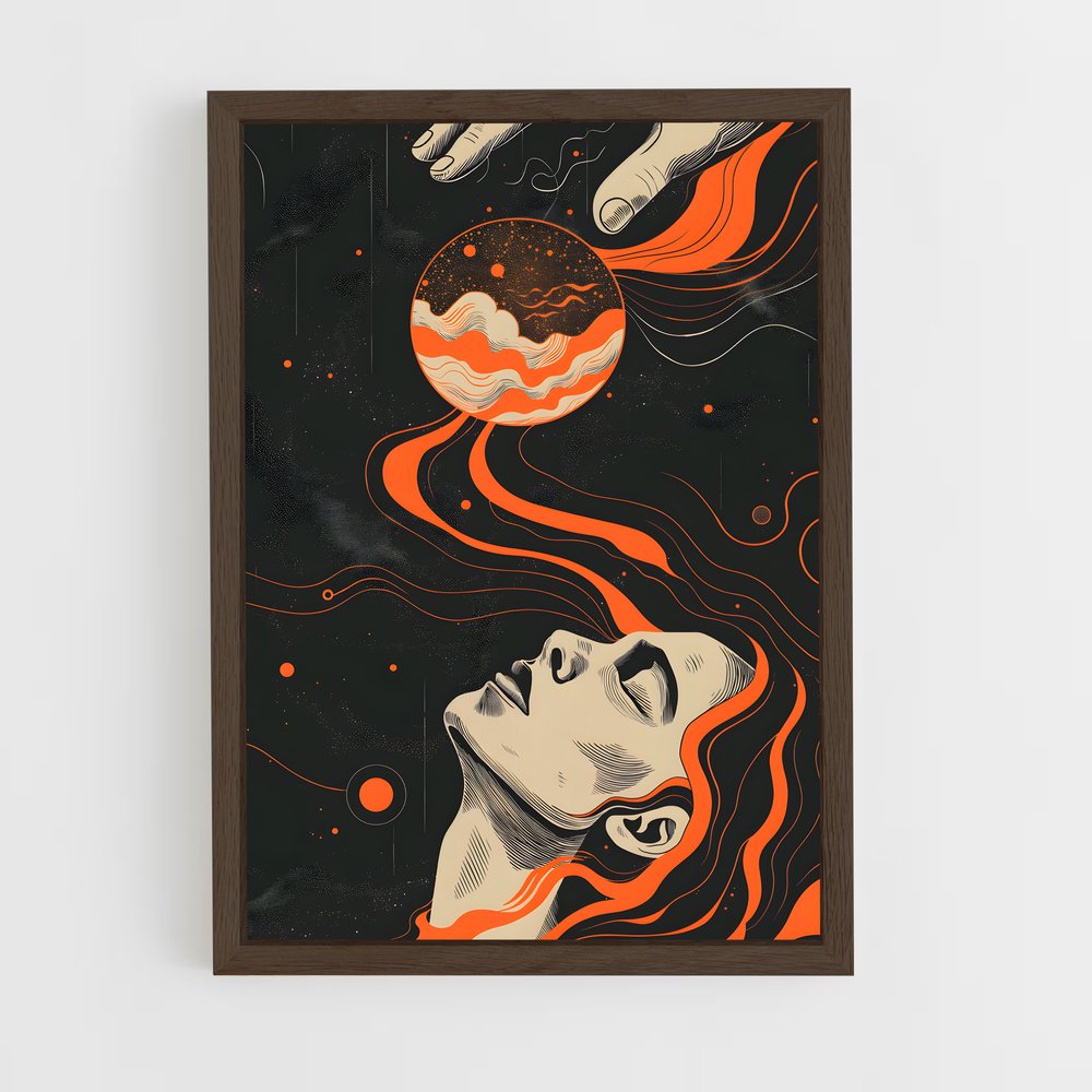 Poster Étoile de L'Inconnu – affiche Art spatial (vue 5)